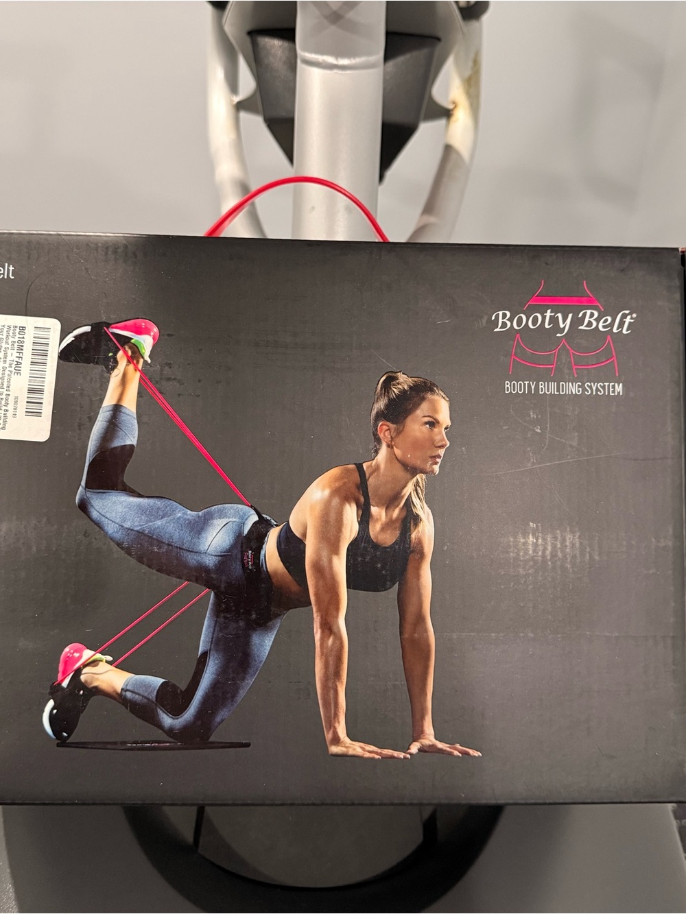 NWT. Unopened. Booty Building System - Black with Pink Bands